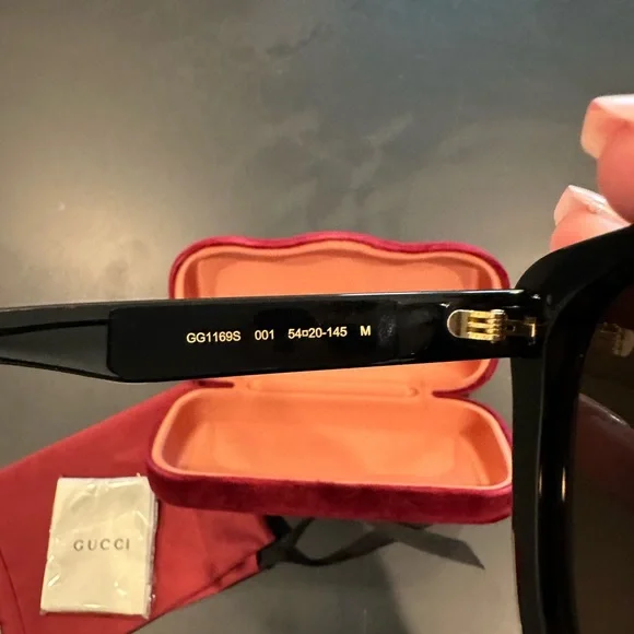 Gucci Womens Butterfly 54mm Sunglasses - Picture 7 of 7